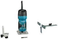 Makita M3702B - Freza unimanuala 530W, 6/6mm, 35mm, 0-42mm