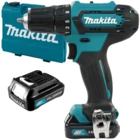 Makita DF333DWYE - Masina de gaurit si insurubat cu 2 acumulatori, 12 V, 1.5 Ah, 30 Nm