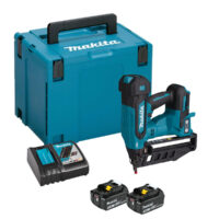 Makita DBN601RFJ - Pistol de batut cuie 19-64mm LXT 18v cu acumulator 2x3Ah si incarcator