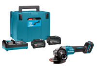 Makita GA005GU201 - Polizor unghiular 125mm cu 2 buc. acumulator 40V / 4Ah (BL4040F) XGT,