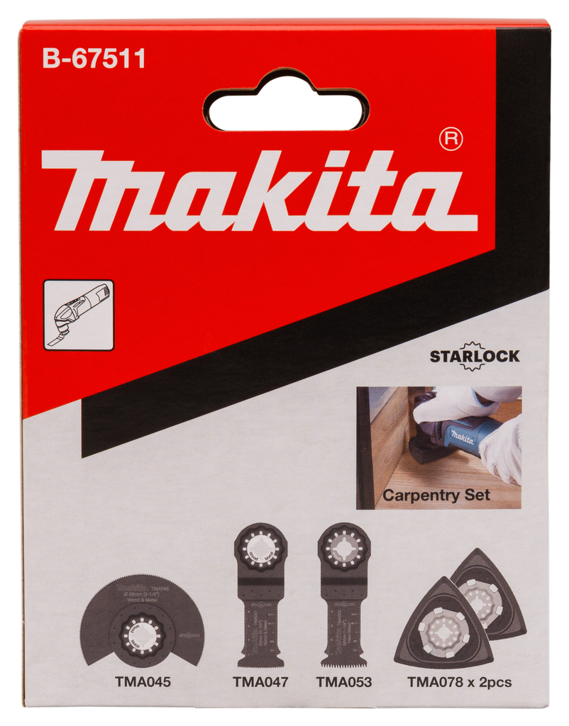 Makita B-67511 set accesorii pentru masini multifuncionale